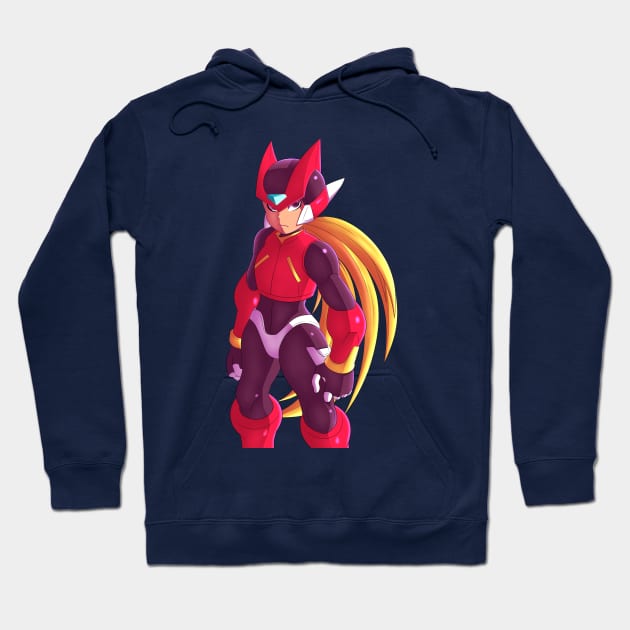 Megaman Zero Hoodie by SenpaiLove